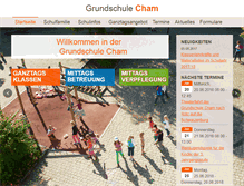 Tablet Screenshot of gs-cham.de